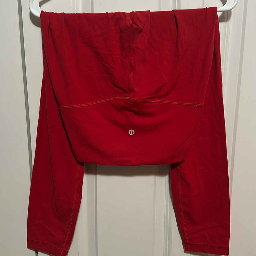 LULULEMON ALIGN 25” RED